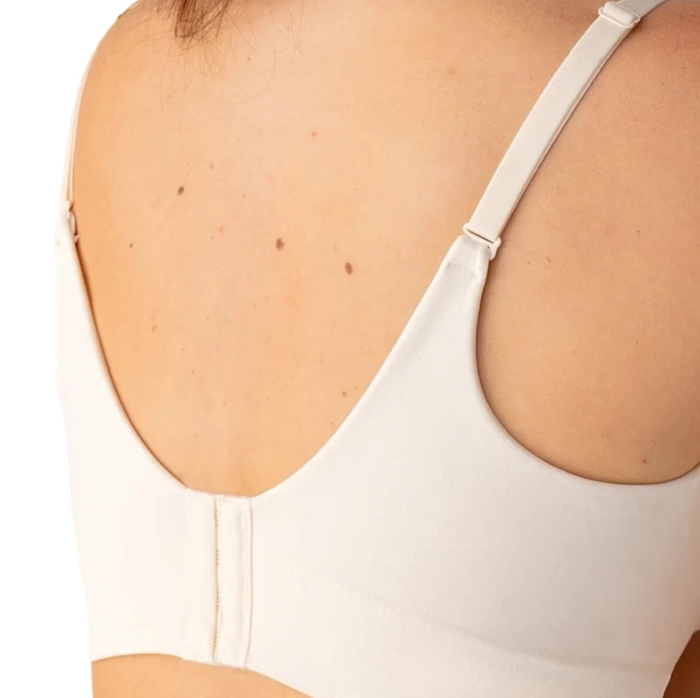 Truekind® Supportive Comfort‎ Wireless Shaping Bra 3XL Beige NWOT